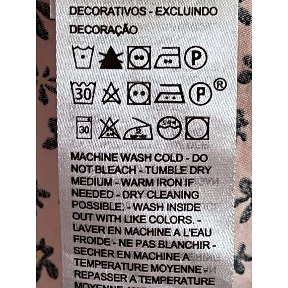 Levi's Top Women M Pink Floral Summer Y2K Boho Western 80s Retro Office Cowgirl - Picture 11 of 11